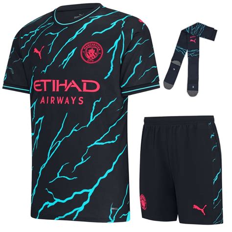 Maillot Manchester City Third 2023 2024 De Bruyne Foot Dealer