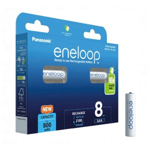 Panasonic Eneloop Oplaadbare Aaa Hr Ni Mh Batterijen Stuks