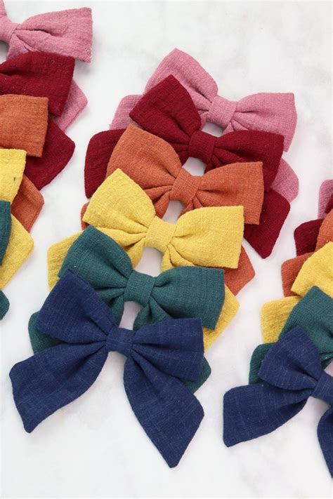 Hair Bow Sewing Pattern