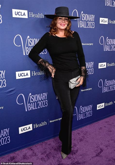 Weird Science Star Kelly Lebrock 63 Makes Rare Appearance At La