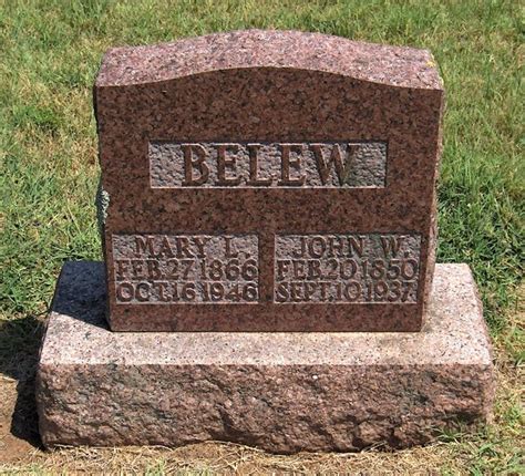 John Wesley Belew Find A Grave Memorial