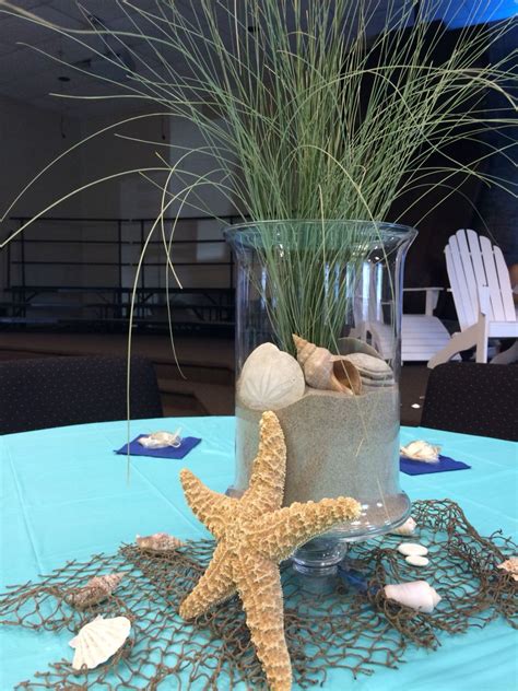 Beach Themed Wedding Centerpieces Beach Theme Centerpieces Seashell