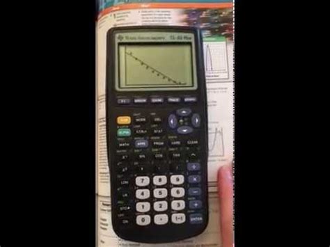 Comparing Linear And Quadratic Regression On A TI 83 Plus YouTube