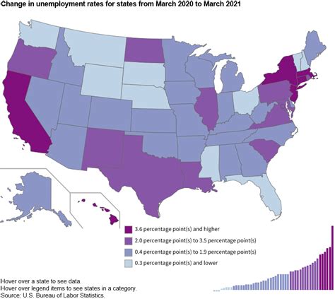 BLS Labor Statistics On Twitter Unemployment Rates Up In 40 States