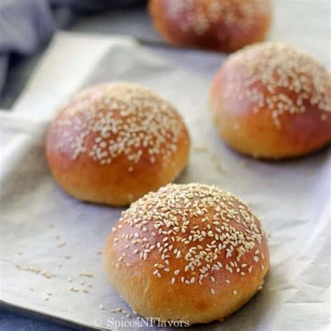 Easy 100 Whole Wheat Burger Buns Spices N Flavors