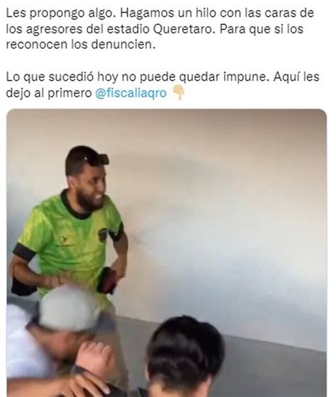 Querétaro vs Atlas FC difunden fotos y videos de presuntos agresores