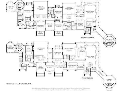 Pensmore Mansion Floor Plan