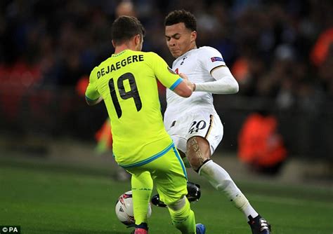 Tottenham Star Dele Alli Will Not Curb His Aggression Daily Mail Online