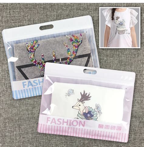 Custom Printed Bikini Packaging Frosted Plastic Bags