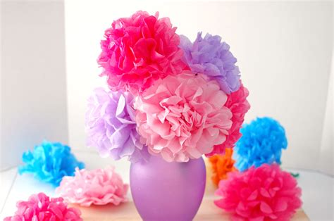 Easy Tissue Paper Flowers Without Pipe Cleaners | Best Flower Site