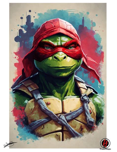 TMNT Raphael by priamoelisseus on DeviantArt