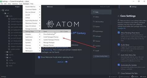 Atom Editor Di Testo Gratuito E Codice Sorgente Per Windows MacOS E