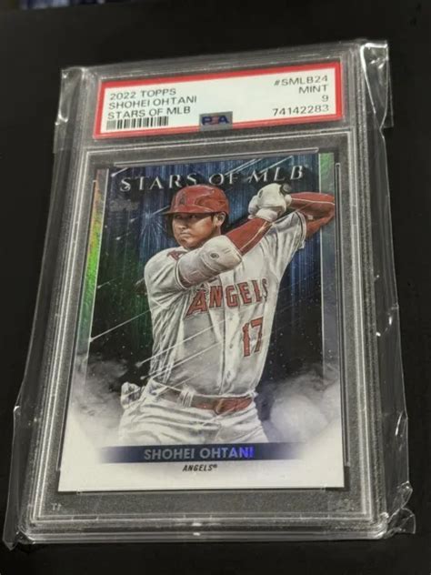 2022 TOPPS SHOHEI Ohtani Stars Of MLB PSA 9 SMLB 24 Los Angeles