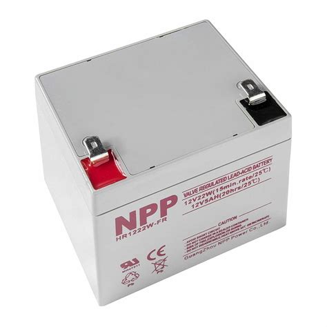 NPP HR1221W FR 12V 21W 15min Rate 12V 5ah 12Volt 5Amp High Rate Long