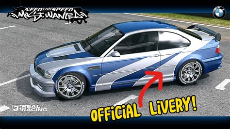 Real Racing Bmw M E Gtr Stra Enversion Total Upgrade