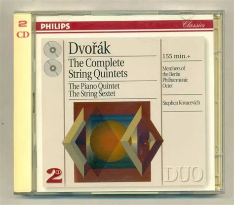 Cd Dvorák The Complete String Quintets MercadoLibre