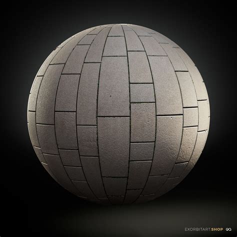 FREE: Limestone Blocks Wall Scanned PBR Textures 100x200cm - exorbitart ...