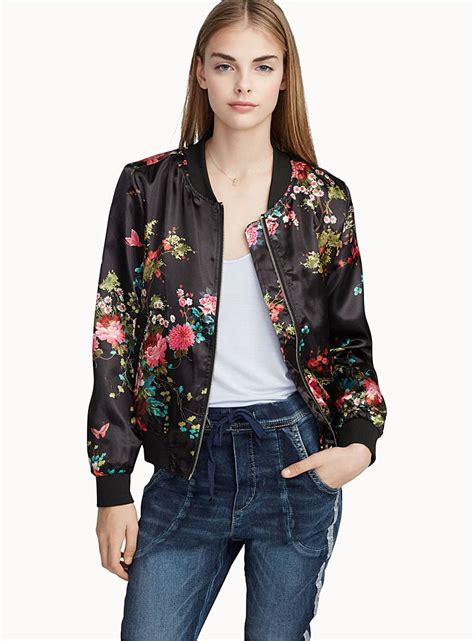 Floral Bomber Jacket From Simonsca Bomber Jacket Floral Bomber