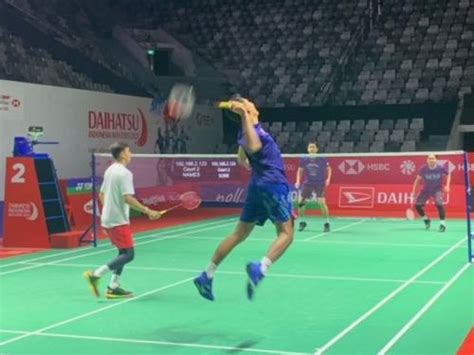 Suasana H Indonesia Masters Di Istora Senayan Fajar Alfian Rian