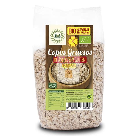 Copos De Avena Gruesos S G Bio Gr Sol Natural