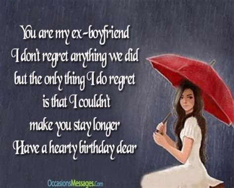 Happy Birthday Quotes For Ex Boyfriend