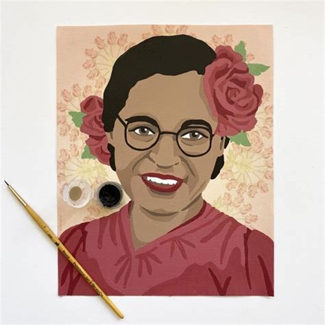 Rosa Parks Paint By Number Kit Capitol Visitor Center T Shops