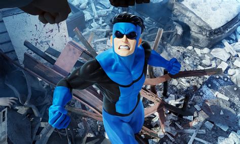 INVINCIBLE - Blue Suit - Finished Projects - Blender Artists Community