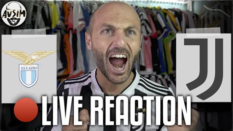 Live Reaction Lazio Juventus 0 2 Avsim Live YouTube