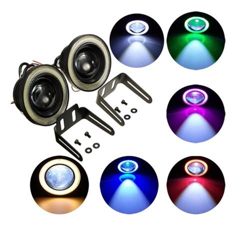 Faros Led Ojo De Ngel Niebla Pulgadas Auto Lm Env O Gratis