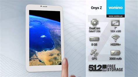 Vonino Onyx Z White Phablet YouTube