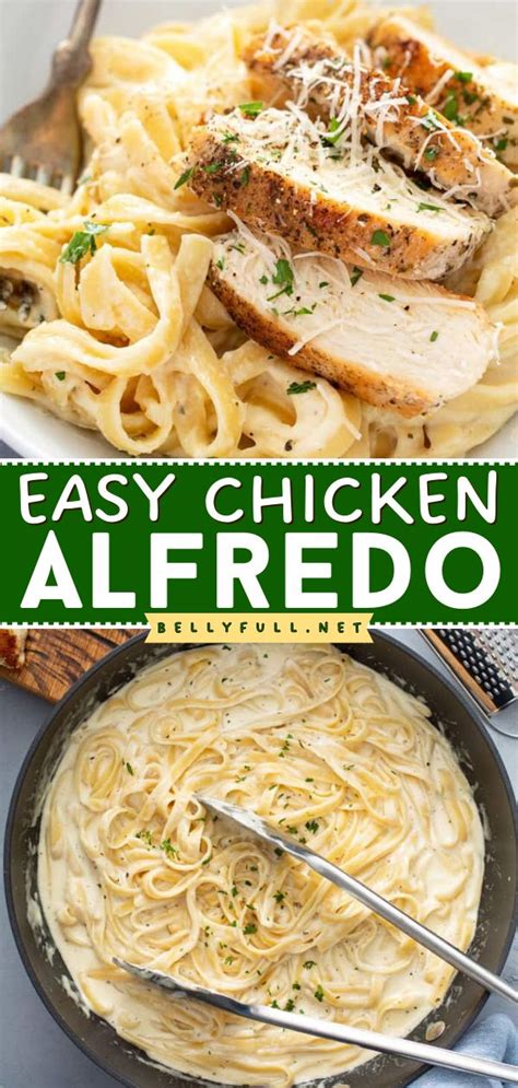 Chicken Alfredo Simple Chicken Alfredo Recipe Chicken Alfredo