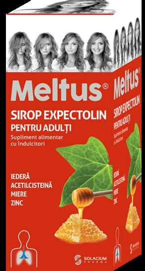 Meltus Sirop Expectolin Pentru Copii Ml Solacium Produse