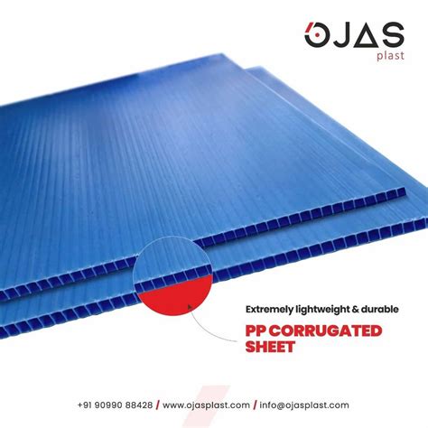 Multicolor Corrugated Plastic Sheet For Floor Protection Thickness