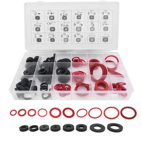 Yuhtech Set Dichtungsringe 141 Pcs 18 Größen O Ring Dichtung