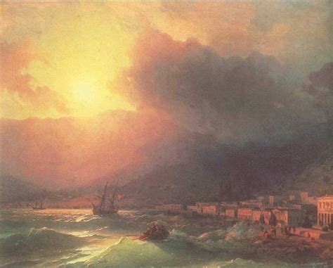 Sorrento Sea View 1842 By Ivan Aivazovsky Artchive