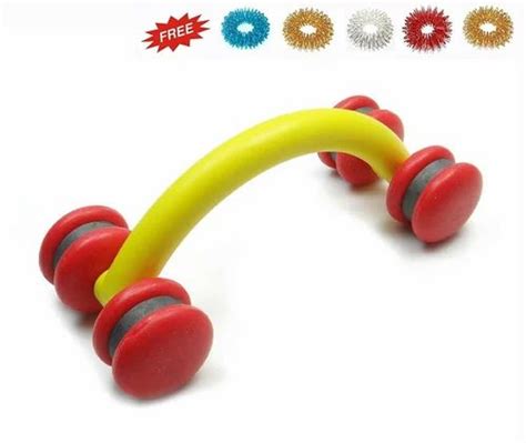 Plastic Visiono Acupressure Spine Roller Body Massager At Rs 175piece