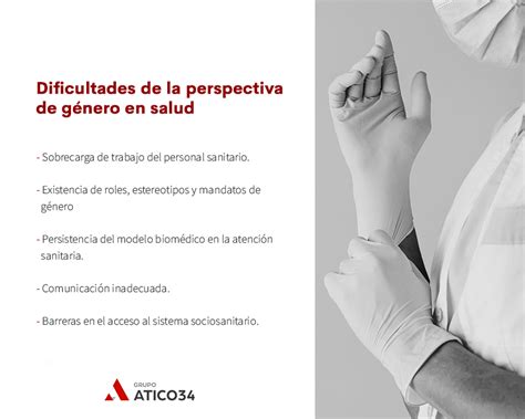 Perspectiva De Género En Salud Dificultades Y Pautas Grupo Atico34