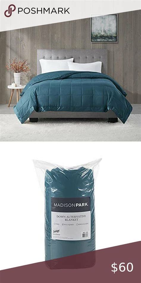 Madison Park Down Alternative Blanket Hypoallergenic 3M Scotchgard FULL