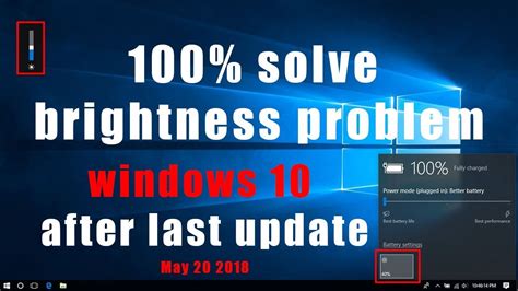 How To Fix Screen Brightness Problem In Windows 10 Delete Update