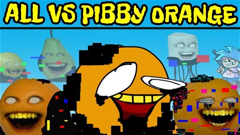 Friday Night Funkin All New Vs Pibby Annoying Orange Come Learn With