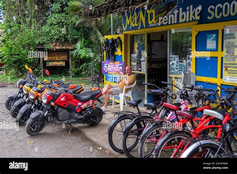 Motorcycle And Bicycle Rental Store In Puerto Viejo De Talamanca In