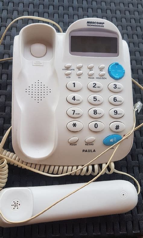 Telefon Stacjonarny Przewodowy M Ki Mescomp Paula Krak W Kup Teraz