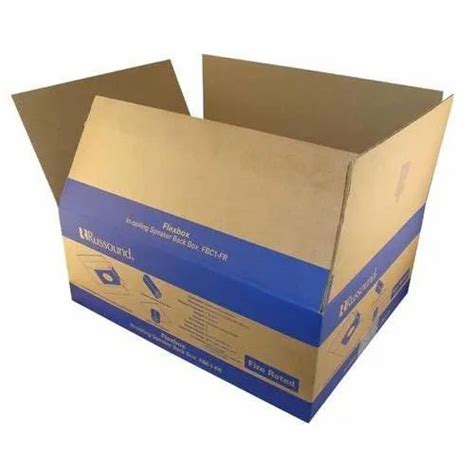 Kraft Paper Printed Corrugated Box At Rs 17 Piece Custom Printed