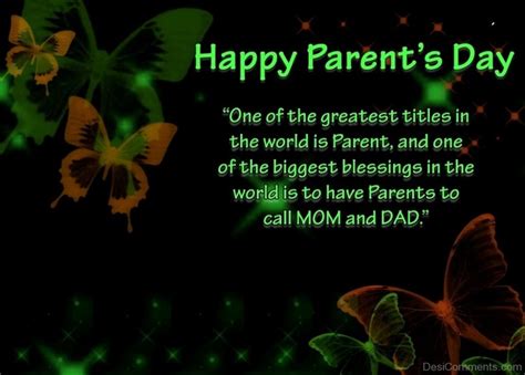 Image Of Happy Parents Day - DesiComments.com