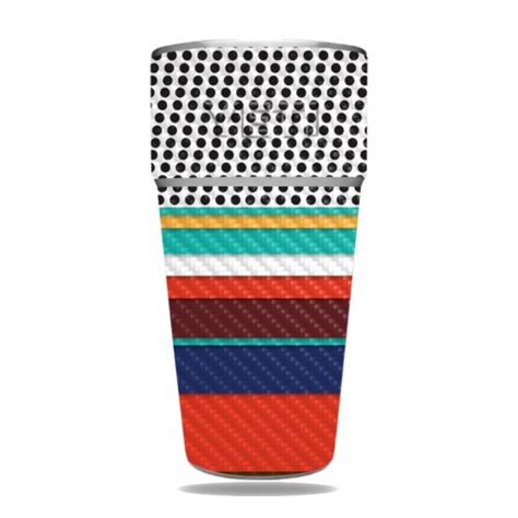 MightySkins CF YERAM26SI New Color Carbon Fiber Skin For Yeti Rambler