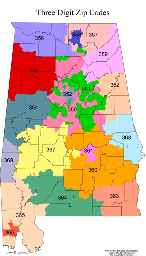 zip code map alabama map