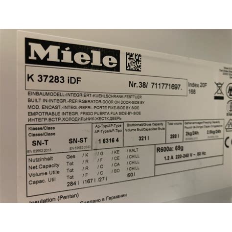 Bedienungsanleitung Miele K 37283 iDF (Deutsch - 84 Seiten)