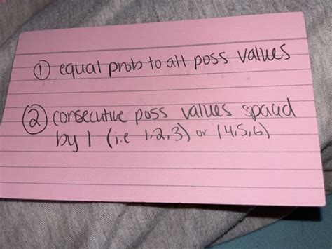 Discrete Distributions Flashcards | Quizlet