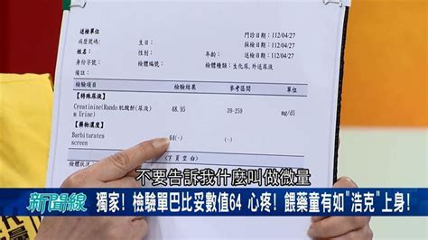 獨家／巴比妥檢驗單首曝光！微量反應驚人 3歲童變「浩克」撞牆、尖叫 社會 三立新聞網 Setncom