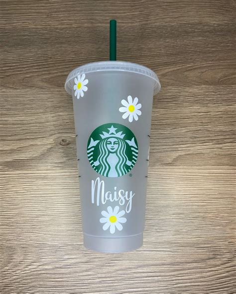 Starbucks Personalised 24oz Plastic Straw Cup Etsy